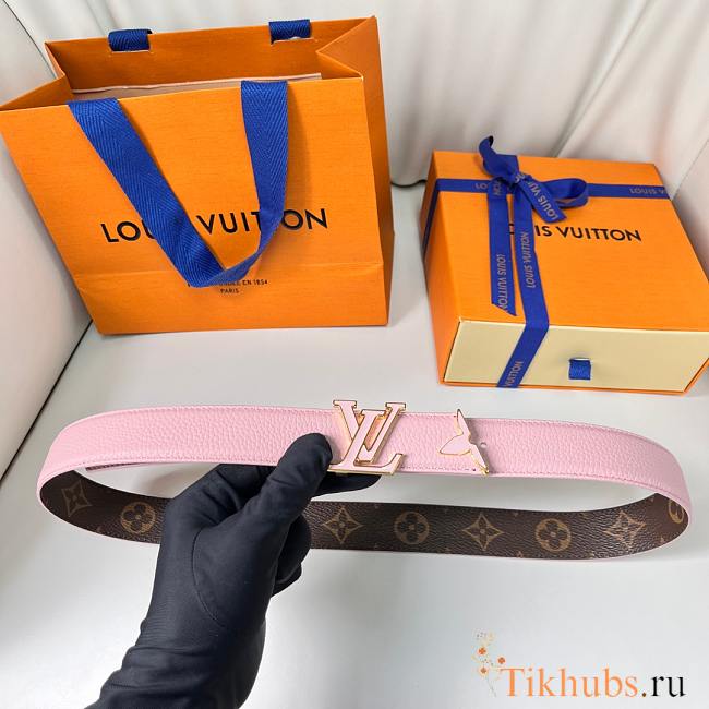 Louis Vuitton LV Pretty Enamel 30mm Reversible Belt - 1