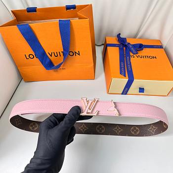 Louis Vuitton LV Pretty Enamel 30mm Reversible Belt