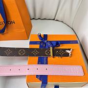 Louis Vuitton LV Pretty Enamel 30mm Reversible Belt - 2