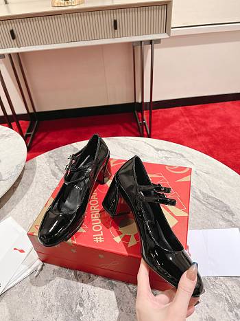 Christian louboutin Miss Jane 55 mm Pumps Patent Black