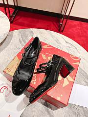 Christian louboutin Miss Jane 55 mm Pumps Patent Black - 2