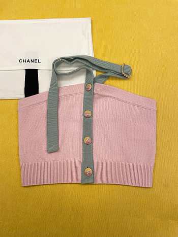 Chanel Halterneck Knit Top 