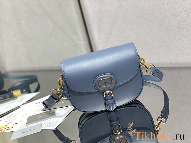 Dior Bobby Bag Blue 22x17x6cm - 1