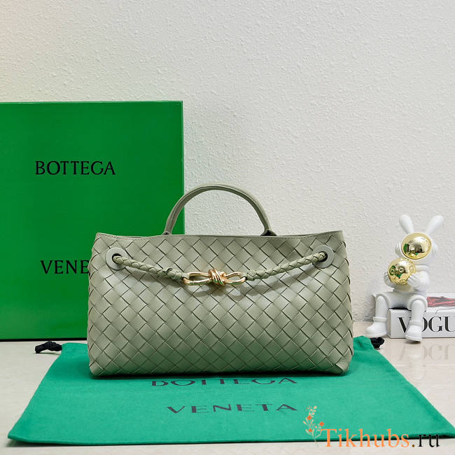 Bottega Veneta Small East/West Andiamo Green 29x18x10cm - 1