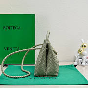 Bottega Veneta Small East/West Andiamo Green 29x18x10cm - 5