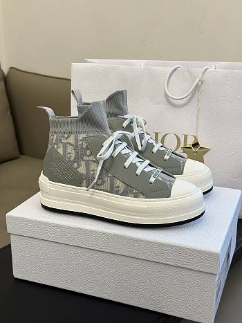 Dior Walk'n'Dior Platform Grey Sneaker