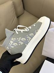 Dior Walk'n'Dior Platform Grey Sneaker - 4