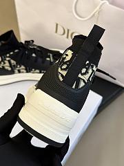 Dior Walk'n'Dior Platform Deep Blue Sneaker - 3