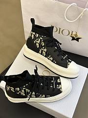 Dior Walk'n'Dior Platform Deep Blue Sneaker - 5