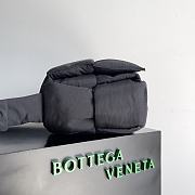 Bottega Veneta Padded Tech Cassette Woven Shoulder Bag Black 38x11x24cm - 5