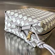 Bottega Veneta Small Loop Camera Bag Agate Grey Glacier 22x15.5x9cm - 6