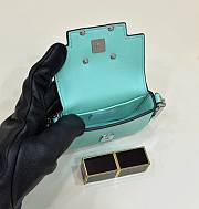 Fendi Tiffany Nano Baguette Blue 10x17x2.5cm - 6