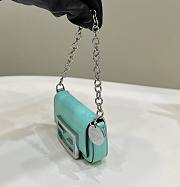 Fendi Tiffany Nano Baguette Blue 10x17x2.5cm - 5