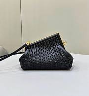 Fendi First Small Black Interlaced 26x18x9.5cm - 1