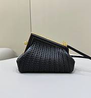 Fendi First Small Black Interlaced 26x18x9.5cm - 2