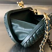 Bottega Veneta Knot Green 19x11.5x5cm - 2