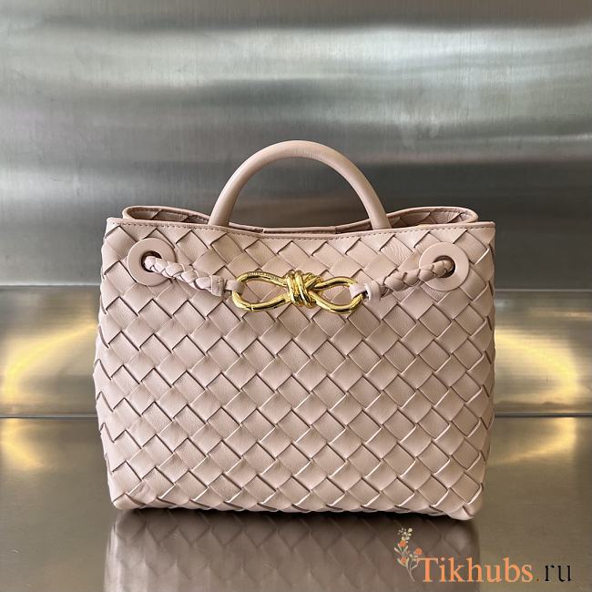 Bottega Veneta Small Andiamo Light Pink 25x22x10.5cm - 1