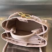 Bottega Veneta Small Andiamo Light Pink 25x22x10.5cm - 6