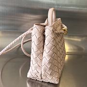 Bottega Veneta Small Andiamo Light Pink 25x22x10.5cm - 5