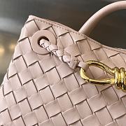 Bottega Veneta Small Andiamo Light Pink 25x22x10.5cm - 2