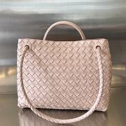 Bottega Veneta Medium Andiamo Light Pink 32.5x24x12cm - 5