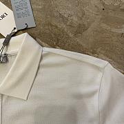 Dior CD Icon Polo White Shirt - 2