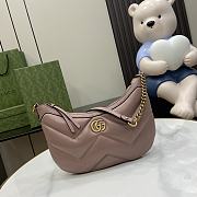 Gucci Marmont Small Shoulder Bag Rose 26x17x4cm - 1