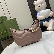 Gucci Marmont Small Shoulder Bag Rose 26x17x4cm - 4