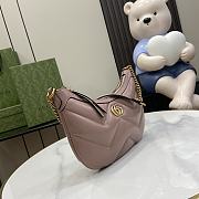 Gucci Marmont Small Shoulder Bag Rose 26x17x4cm - 3