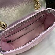 Gucci GG Marmont Shoulder Bag Pink 22cm - 2