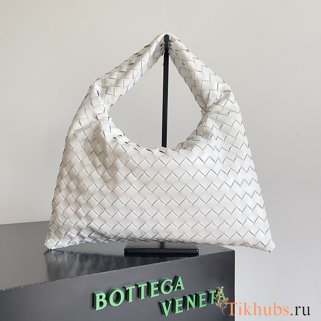 Bottega Veneta Small Hop White Bag 41x20.5x7.5cm - 1