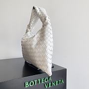 Bottega Veneta Small Hop White Bag 41x20.5x7.5cm - 5