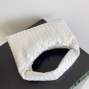 Bottega Veneta Small Hop White Bag 41x20.5x7.5cm - 3