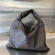 Bottega Veneta Large Hop Brown Bag 54x24x13cm - 6