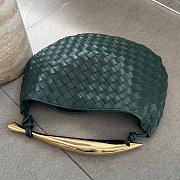 Bottega Veneta Sardine Top Handle Bag Green 33x20x4cm - 3