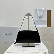 The Row Dalia Baguette in Leather Black 27x24x5cm - 1