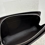 The Row Dalia Baguette in Leather Black 27x24x5cm - 3