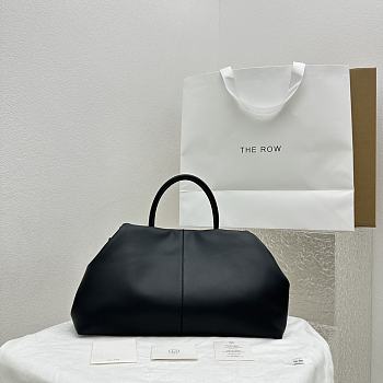 The Row Elio Bourse Black Bag 44x20x36cm