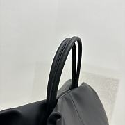 The Row Elio Bourse Black Bag 44x20x36cm - 6