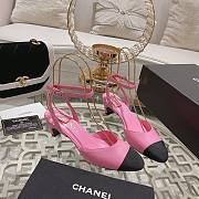 Chanel Slingback Pump Pink 5cm - 1