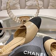 Chanel Slingback Pump Beige 5cm - 5