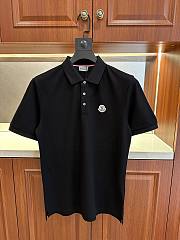 Moncler Patch Logo Black Shirt - 1