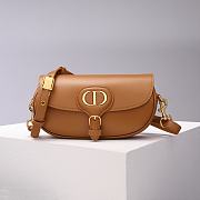 Dior Bobby East-West Tan Box Calfskin 21 x 12 x 5.1 cm - 1