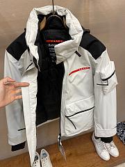 Prada Technical Fabric Ski Windbreaker White - 3