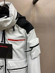 Prada Technical Fabric Ski Windbreaker White - 4