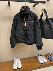 Prada Technical Fabric Ski Windbreaker Black - 1