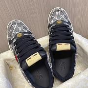 Gucci Screener Sneaker ‘Black Grey’ - 4
