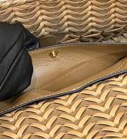 Fendi Baguette Sand Brown Interlaced Leather Bag 27x15x6cm - 4
