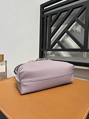 Loewe Flamenco Clutch Nappa Calfskin Purple 30x24.5x10cm - 4