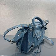 Balenciaga Neo Cagole XS Denim Blue Bag 26x11x18cm - 4